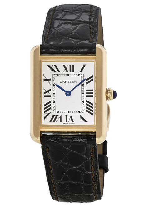 cartier watches for women tank|cartier tank solo watch women's.